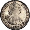 Image 1 : CHILE, Santiago, bust 8 reales, Charles IV, 1804 FJ, NGC AU details / polished (Colección Val y Mexí