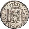 Image 2 : CHILE, Santiago, bust 8 reales, Charles IV, 1805 FJ, NGC AU 58 (Colección Val y Mexía Label).