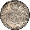 Image 2 : CHILE, Santiago, bust 8 reales, Charles IV, 1806/5 FJ, NGC AU details / cleaned (Colección Val y Mex