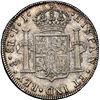 Image 2 : CHILE, Santiago, bust 8 reales, Charles IV, 1807 FJ, NGC AU 58 (Colección Val y Mexía Label), "top p