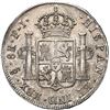 Image 2 : CHILE, Santiago, bust 8 reales, Ferdinand VII, 1812 FJ, NGC AU 53.