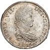 Image 1 : CHILE, Santiago, bust 8 reales, Ferdinand VII, 1815 FJ, NGC MS 63.