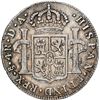 Image 2 : CHILE, Santiago, bust 4 reales, Charles IV, 1793 DA, NGC VF 30, finest known in NGC census.