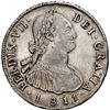 Image 1 : CHILE, Santiago, bust 4 reales, Ferdinand VII (bust of Charles IV), 1811 FJ, NGC XF details / cleane
