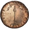 Image 1 : CHILE, Santiago, "volcano" peso, 1817 FJ, PCGS MS62.