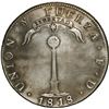 Image 1 : CHILE, Santiago, "volcano" peso, 1818 FD.