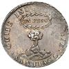 Image 2 : CHILE, Santiago, "volcano" peso, 1819 FD, NGC XF 45.