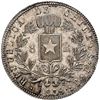 Image 1 : CHILE, Santiago, 8 reales, 1839 IJ, NGC AU 53.