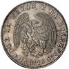 Image 2 : CHILE, Santiago, 8 reales, 1839 IJ, NGC AU 53.