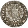Image 1 : CHILE, Santiago, ½ real, 1848 JM, rare.