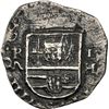 Image 1 : COLOMBIA, Cartagena, cob 1 real, Philip IV, date not visible (1625-26), assayer H below denominatio