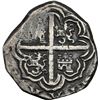 Image 2 : COLOMBIA, Cartagena, cob 1 real, Philip IV, date not visible (1625-26), assayer H below denominatio