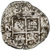 Image 2 : COLOMBIA, Cartagena, low-silver (plata baja) ¼ real, Philip IV, date not visible (struck in 1626),