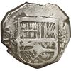 Image 1 : COLOMBIA, Cartagena, cob 8 reales, Philip IV, assayer H below denomination VIII to right, mintmark R
