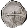 Image 2 : COLOMBIA, Cartagena, cob 8 reales, Philip IV, assayer E below mintmark RN to left (1626-30), denomin