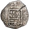 Image 1 : COLOMBIA, Bogotá, cob 2 reales, 1647 R, rare, PCGS VF25, finest and only example in NGC census, ex-E
