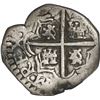 Image 2 : COLOMBIA, Bogotá, cob 1 real, Philip IV, assayer P below denomination upright I to right (1627-28), 