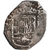 Image 1 : COLOMBIA, Bogotá, cob 1 real, 1628, assayer not visible (P below denomination upright I to right), l