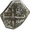 Image 2 : COLOMBIA, Bogotá, cob ½ real, (1627) (P), date at 4 o'clock, rare, NGC VF 20.