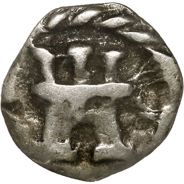 COLOMBIA, Bogotá, cob ¼ real, Ferdinand VI, style of assayer S (ca. 1743-56), rare, NGC XF 40.