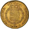 Image 2 : COLOMBIA, Bogotá, gold bust 8 escudos, Ferdinand VI, 1757 J, rare, NGC AU 58, "top pop."
