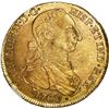 Image 1 : COLOMBIA, Bogotá, gold bust 8 escudos, Charles III ("rat nose" bust), 1769 JV, extremely rare, NGC M