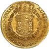 Image 2 : COLOMBIA, Bogotá, gold bust 8 escudos, Charles III ("rat nose" bust), 1769 JV, extremely rare, NGC M