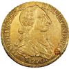 Image 1 : COLOMBIA, Bogotá, gold bust 8 escudos, Charles III ("rat nose" bust), 1770 VJ, rare, PCGS AU58, fine
