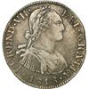 Image 1 : COLOMBIA, Bogotá, bust 2 reales, Ferdinand VII (bust of Charles IV), 1818 F•J.