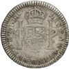 Image 2 : COLOMBIA, Bogotá, bust 1 real, Charles IV, 1792 J•J, no • in mintmark.