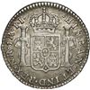 Image 2 : COLOMBIA, Bogotá, bust 1 real, Charles IV, 1801/797 J•J, no • in denomination, rar