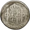 Image 2 : COLOMBIA, Bogotá, bust 1 real, Charles IV, 1802 J•J, re-punched 2 in date, dot between ET a