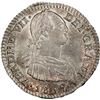 Image 1 : COLOMBIA, Bogotá, bust 1 real, Ferdinand VII (bust of Charles IV), 1819 FJ, inverted J, PCGS AU58, "