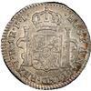 Image 2 : COLOMBIA, Bogotá, bust 1 real, Ferdinand VII (bust of Charles IV), 1819 FJ, inverted J, PCGS AU58, "