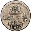 Image 1 : COLOMBIA, Bogotá, ¼ real, Ferdinand VII, 1817, NGC VF 35 (EMO Collection Label), ex-Norweb, ex-Brand