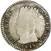 Image 1 : COLOMBIA, Bogotá (Cundinamarca), 1 real, 1815 JF, LIBERTAD AMERICANA, legend NVEBA, very rare, NGC F