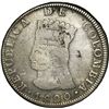 Image 1 : COLOMBIA, Bogotá (Cundinamarca), 8 reales, 1820 JF, mule with NUEVA GRANADA reverse, rare.