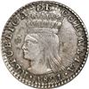 Image 1 : COLOMBIA, Bogotá (Cundinamarca), 1 real, 1821 JF, mintmark BA with dot below A, NGC AU 53, ex-Margol