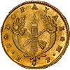 Image 2 : COLOMBIA, Popayán, gold 1 escudo, 1824 FM, PCGS MS62, "top pop."
