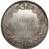 Image 2 : COLOMBIA, Bogotá, 10 reales, 1847, medium diameter.