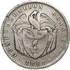 Image 1 : COLOMBIA, Bogotá, 1 peso, 1861.