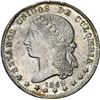Image 1 : COLOMBIA, Medellín, 1 peso, 1869, NGC MS 62.