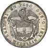 Image 2 : COLOMBIA, Medellín, 1 peso, 1869, NGC MS 62.