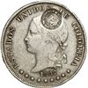 Image 1 : COLOMBIA, Bogotá, 50 centavos, 1882, with Costa Rica "lion" double countermark (Type VII, 1889).