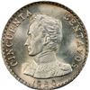 Image 1 : COLOMBIA, Bogotá, specimen pattern 50 centavos, 1950, mintmark B to right of center below shield, re