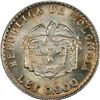 Image 2 : COLOMBIA, Bogotá, specimen pattern 50 centavos, 1950, mintmark B to right of center below shield, re