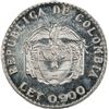 Image 2 : COLOMBIA, Bogotá, specimen pattern 50 centavos, 1950, no mintmark, reeded edge, rare, PCGS SP63, fin