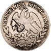 Image 2 : CUBA, 2 reales, short-and-thick key incuse countermark (1872-77) on a Zacatecas, Mexico, cap-and-ray