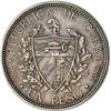 Image 2 : CUBA, struck at the Gorham Mint, 1 peso, 1898, rare, NGC XF 45.