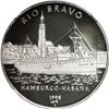 Image 1 : CUBA, Havana mint, proof 10 pesos, 1998, Río Bravo - Hamburg to Havana, NGC PF 69 Ultra Cameo, "top 